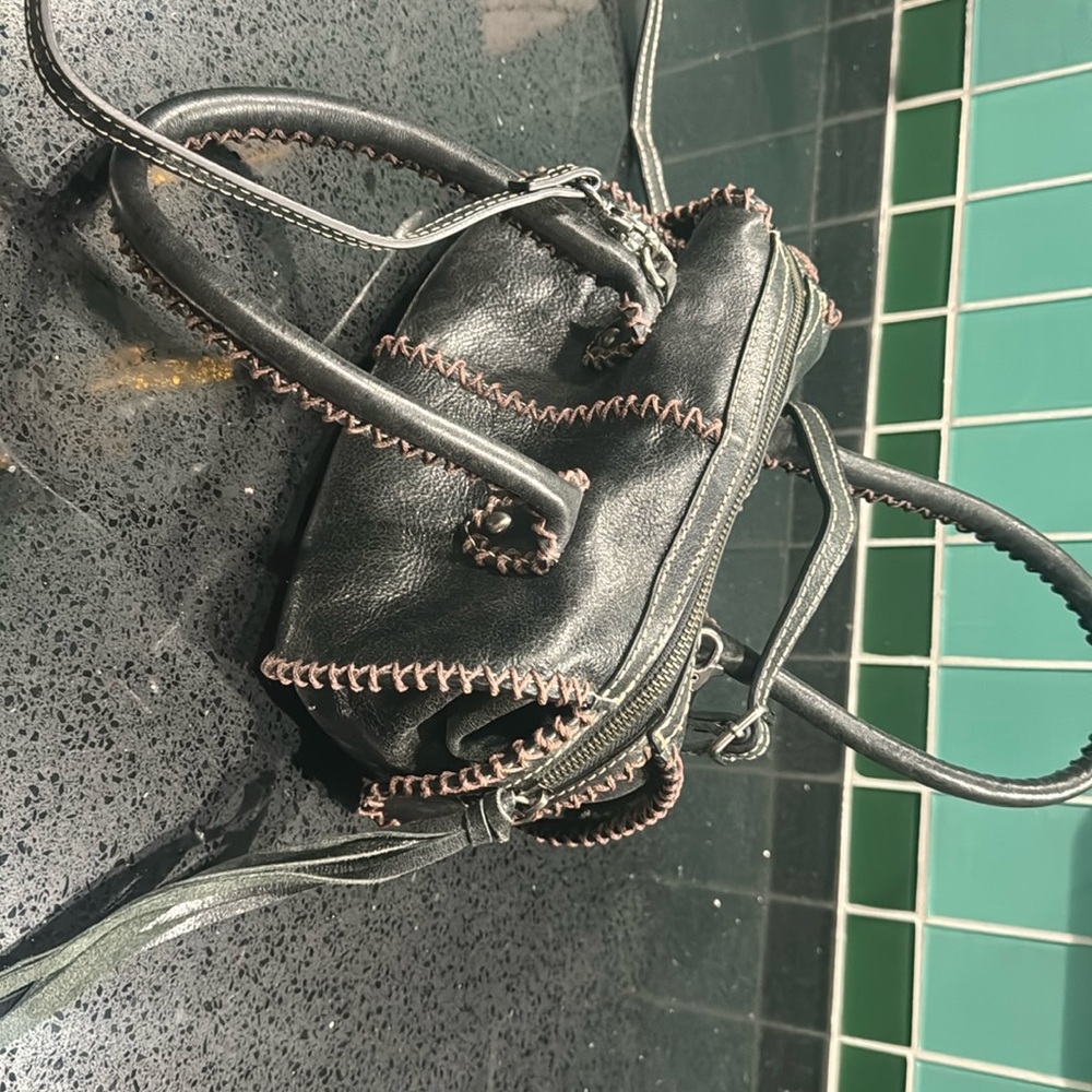 Firenze Bella Handbag With Removable Crossbody Strap